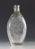 Lommeflaske i glass, 1836