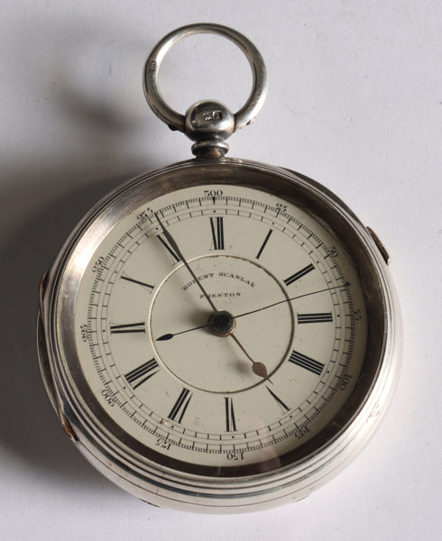 Lommeur i sølv, England.