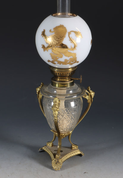 Liten parafinbordlampe, 18/1900 t.