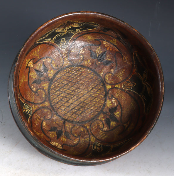 Rosemalt ølbolle, 1800 t.