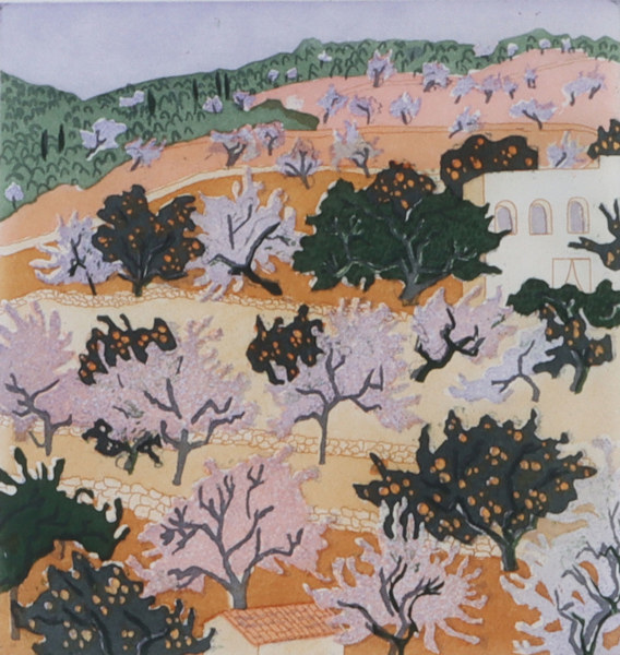 Ferdinand Finne, vår. Etsning.