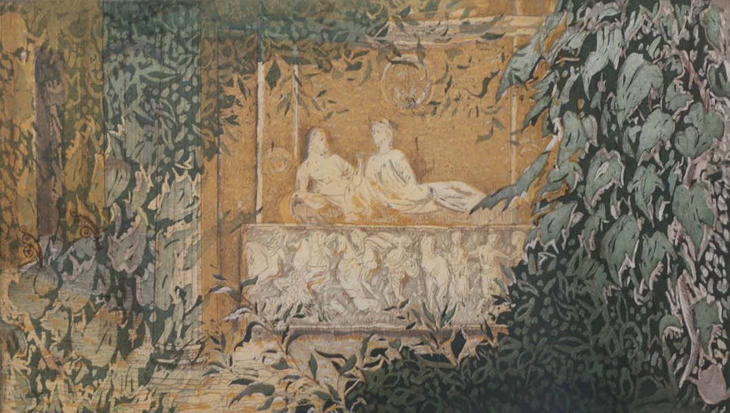 Ferdinand Finne, Romsersk. Akvatint.