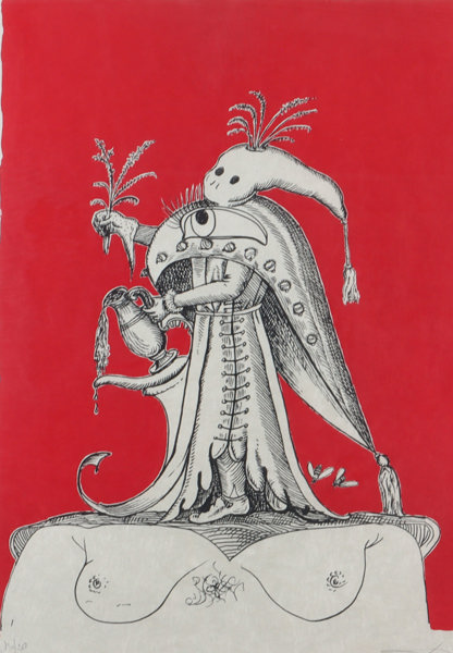 Salvador Dali, komposisjon. Lito.