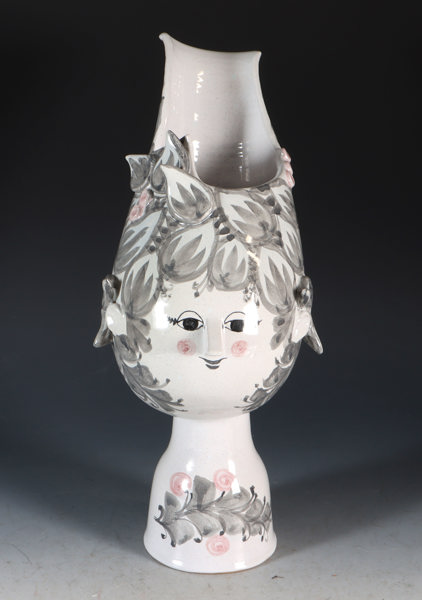 Vase i keramikk, Bjørn Wiinblad.
