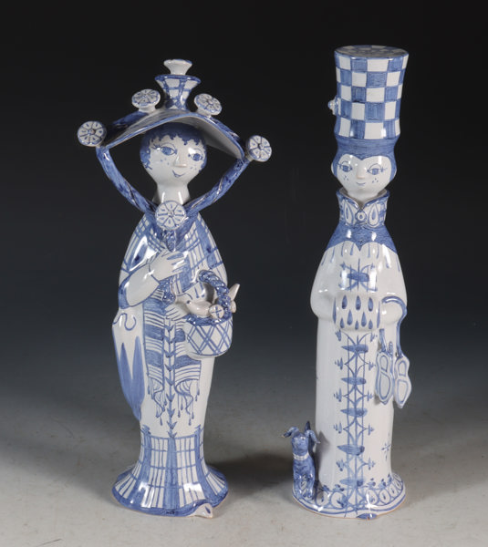 Et par figurer, Bjørn Wiinblad.