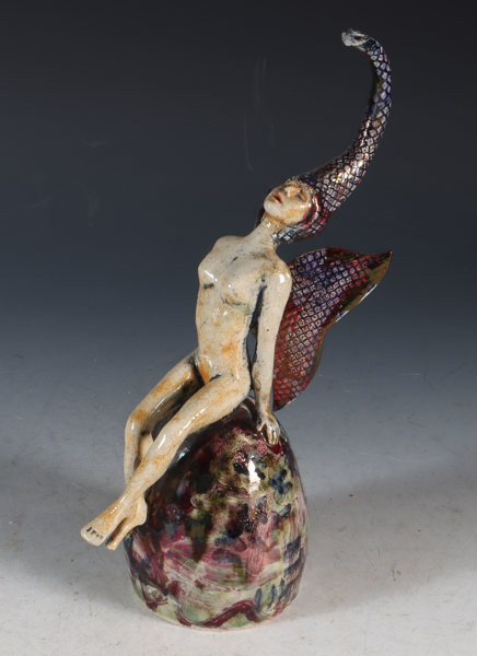 Figur i keramikk, Hilde Knutsen.