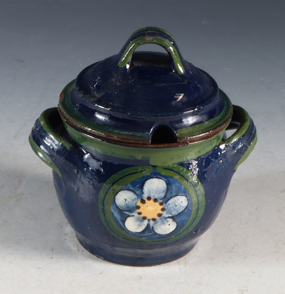 Liten boks med lokk i keramikk, Rolf Hansen