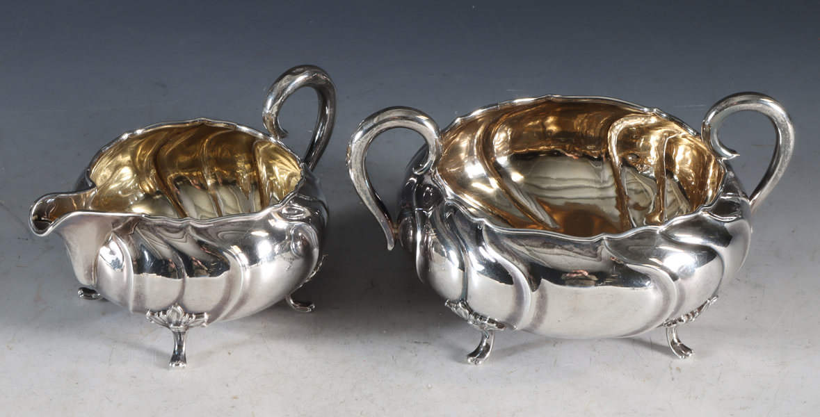 Fløtesett i sølv, Danmark 1914.