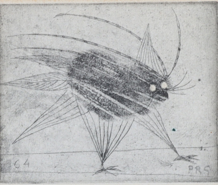 Paul Rene Gauguin, Figur. Etsning. 