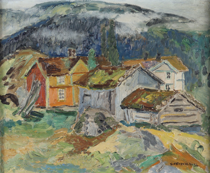 Reidar Fritzvold, Bykle. Maleri.