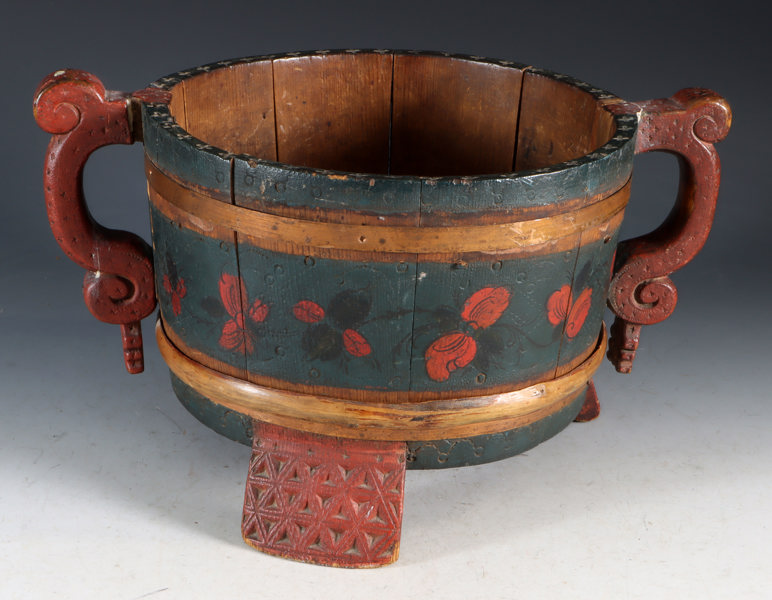 Rosemalt hankestaup, 1782