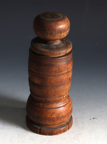 Presse/morter i tre, 17/1800 t.