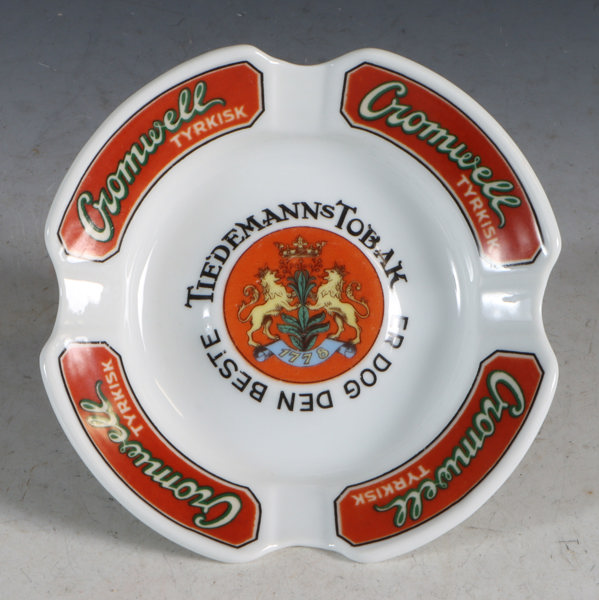 Reklameaskebeger, Tiedemanns Tobak. PP