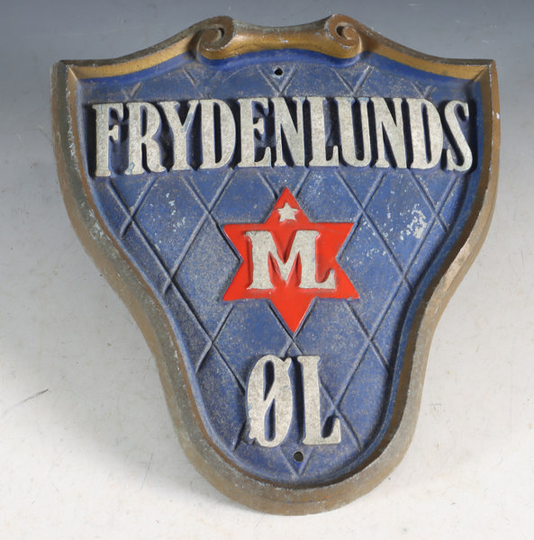 Lite skilt, Frydenlunds øl.