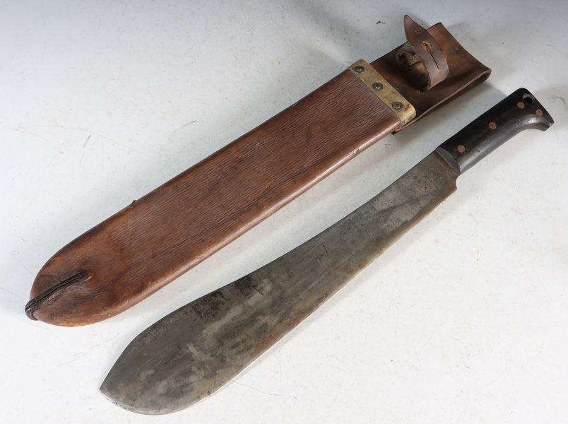 Stor kniv med slire., Legitimus Collins 1943.