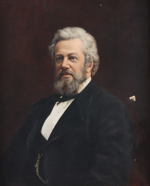 Monogramert PNA, portrett. Maleri.