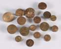 Samling knapper, 18/1900 t.