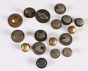 Samling knapper, 18/1900 t.