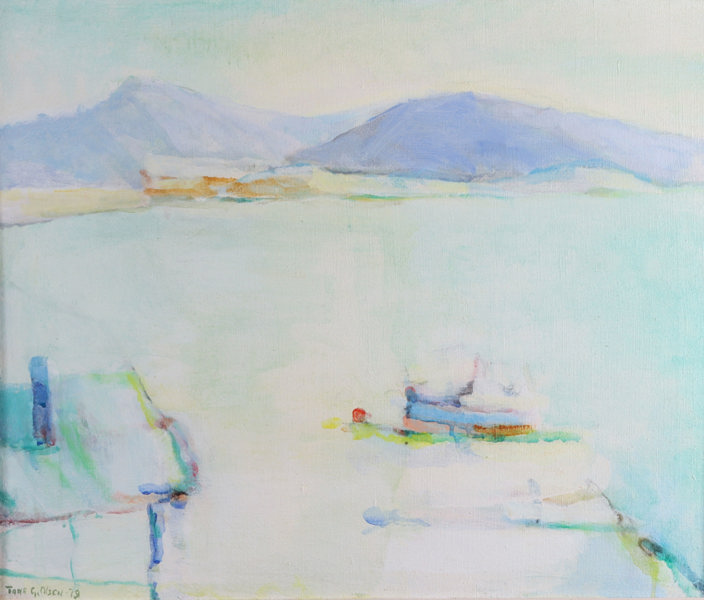 Tore G. Olsen, Stille morgen. Maleri.