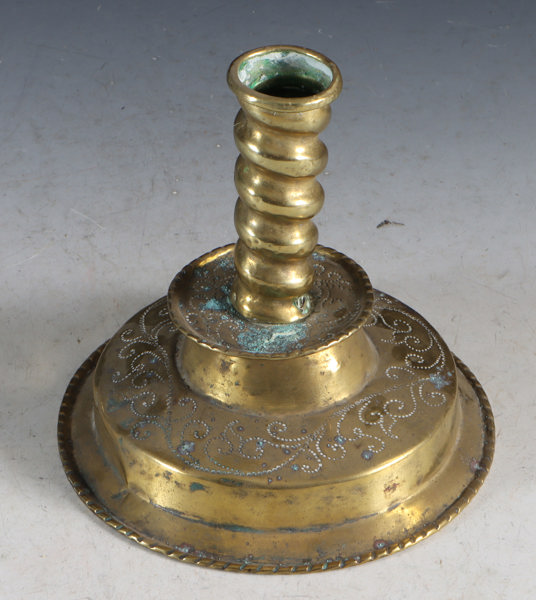 Lysestake i messing, 1700 t.