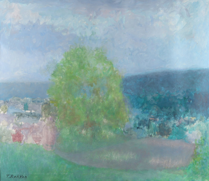 Trond Bakken, Drammen. Maleri.