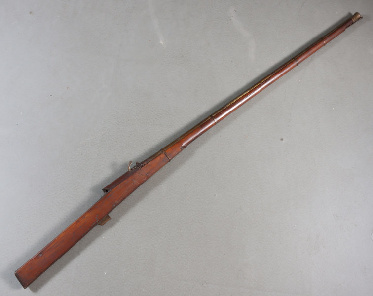 Luntelåsgevær, India 1800 t.