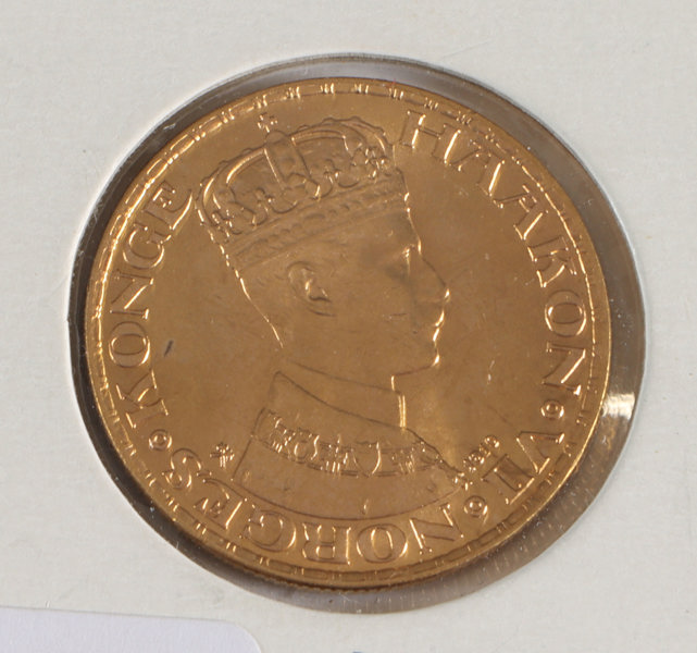 20 kr. i gull, Norge 1910.