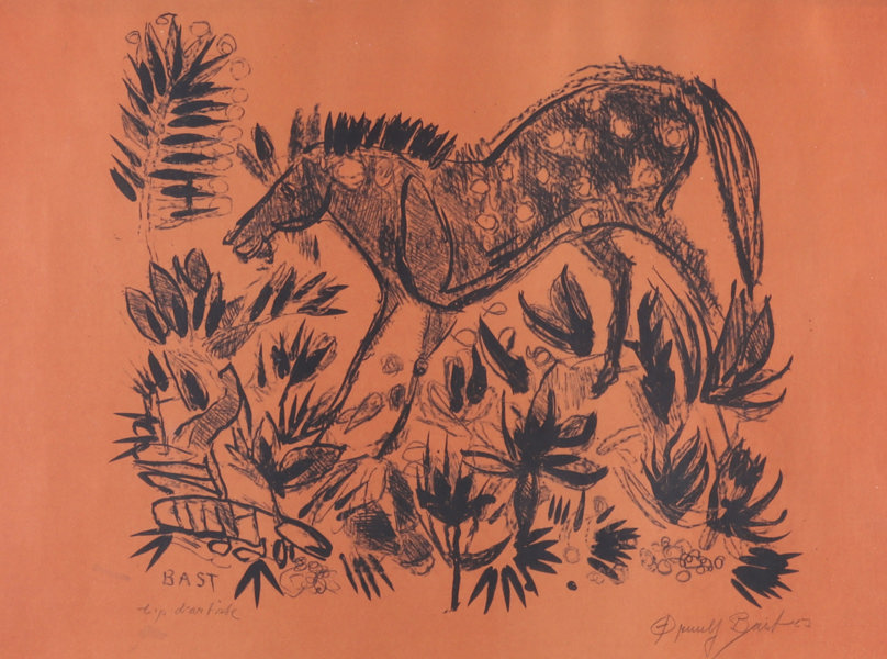 Ørnulf Bast, hest. Lito.