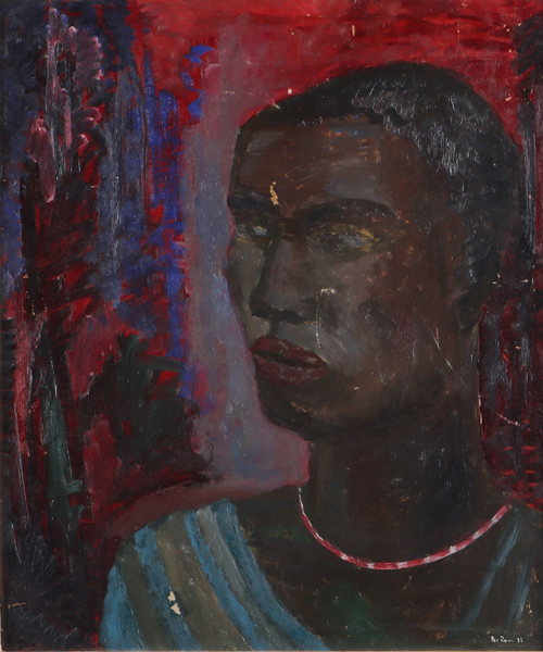 Per Rom, portrett. Maleri