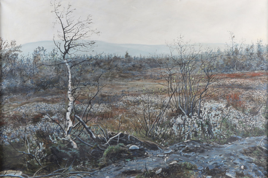 Endre Ulven, landskap. Maleri