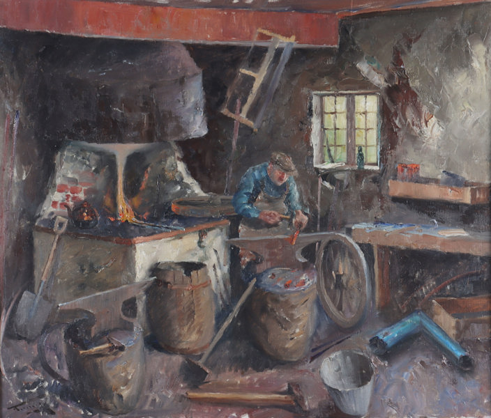 Thomas Frang, smie. Maleri.