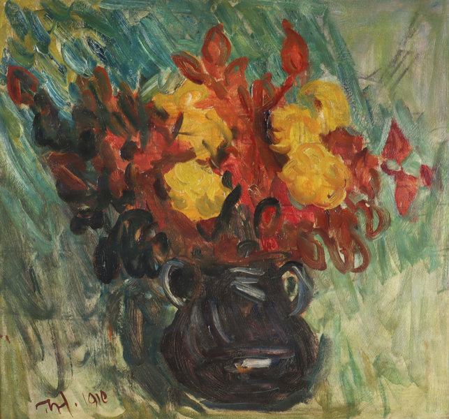 Thorolf Holmboe, stilleben. Maleri.