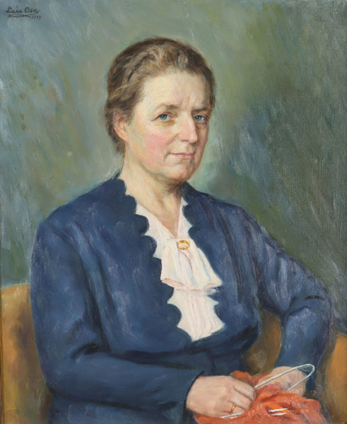Lars Osa, portrett. Maleri.