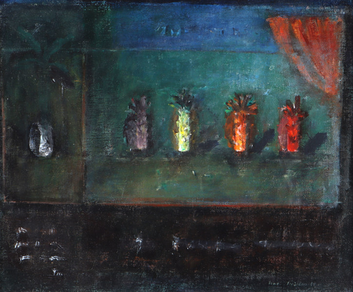 Tone Indrebø, komposisjon. Maleri.