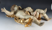 Et par utskårede engler i tre, 17/1800 t.