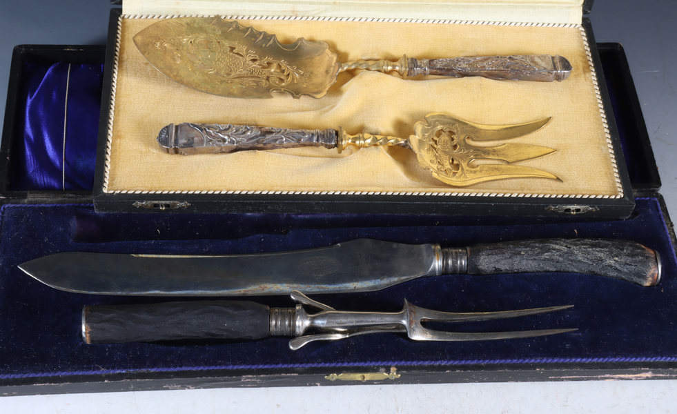 2 sett serveringsbestikk