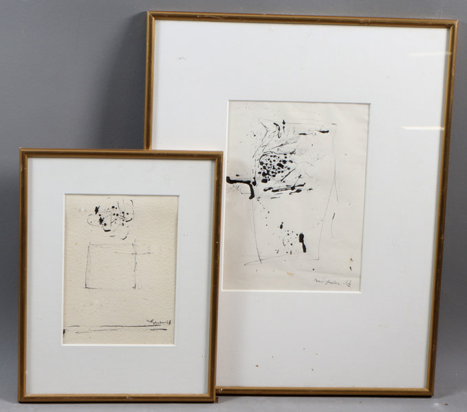 Jan Radlgruber, 2 tegninger.