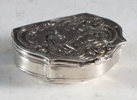 Snusdåse i sølv, Bergen 1700 t.