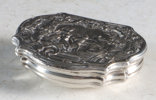 Snusdåse i sølv, Bergen 1700 t.