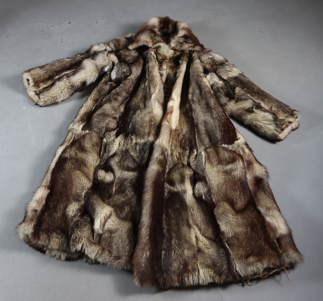 Gammel ulveskinnspels