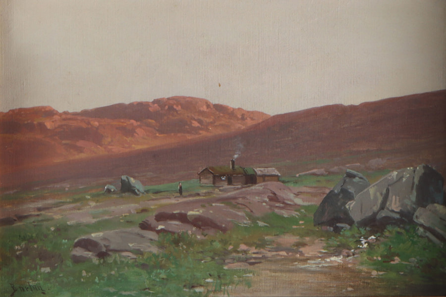 Philip Barlag, fjellandskap.