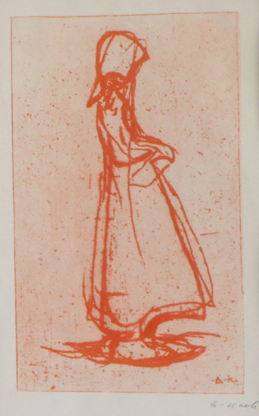 Arne Kavli, jente. Trykk