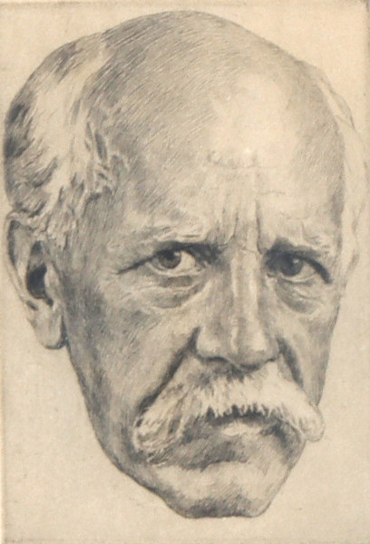 Kristofer Eriksen, Fridtjof Nansen. Etsning