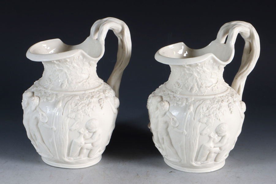 2 mugger i fajanse, copeland & Garrett