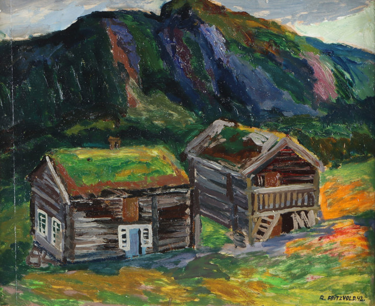Reidar Fritzvold, Dovre. Maleri.