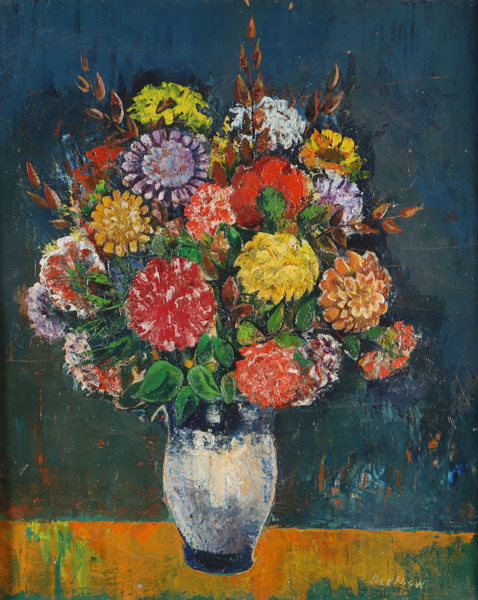 Eric Detthow, stilleben. Maleri.