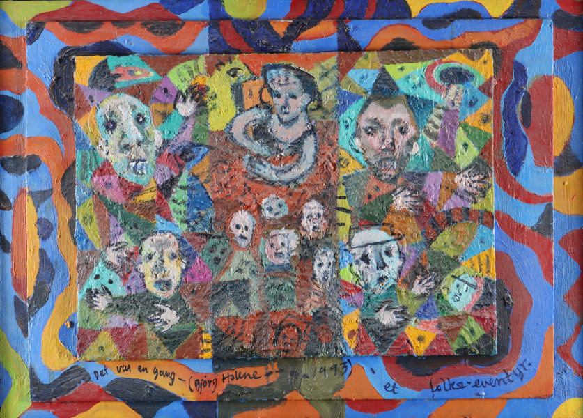 Bjørg Holene, Det var en gang. Maleri.