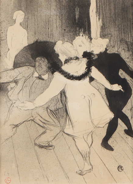 H. De Toulouse-Lautrec, Prudhomme. Litografi. 