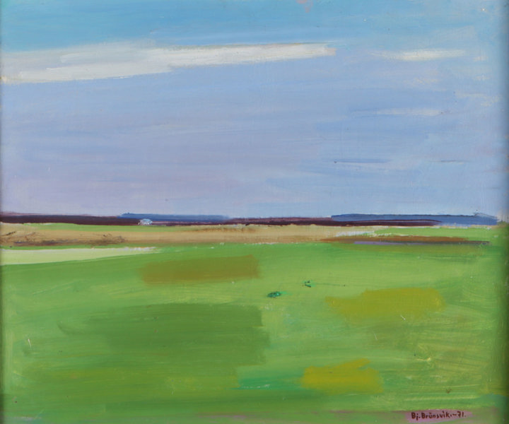 Bjarne Brunsvik, Jæren. Maleri.