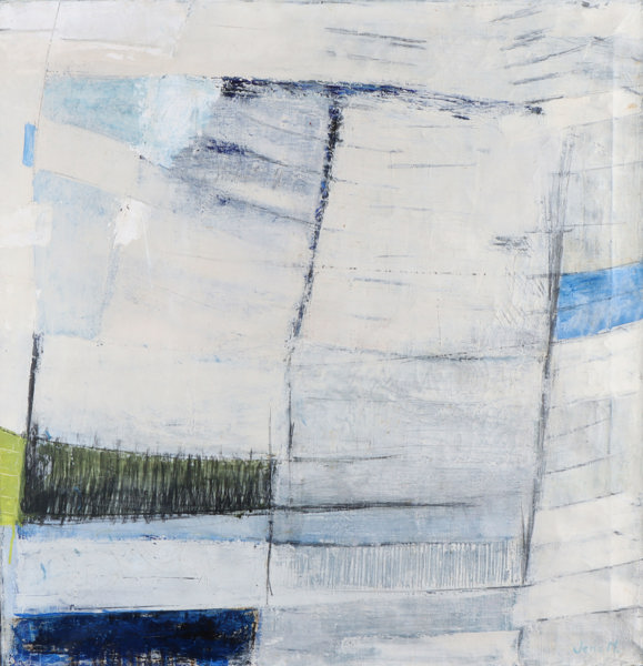 Jens M., komposisjon. Maleri.